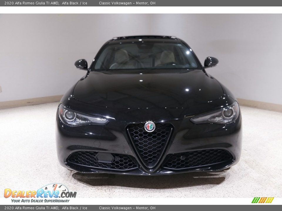 2020 Alfa Romeo Giulia TI AWD Alfa Black / Ice Photo #2