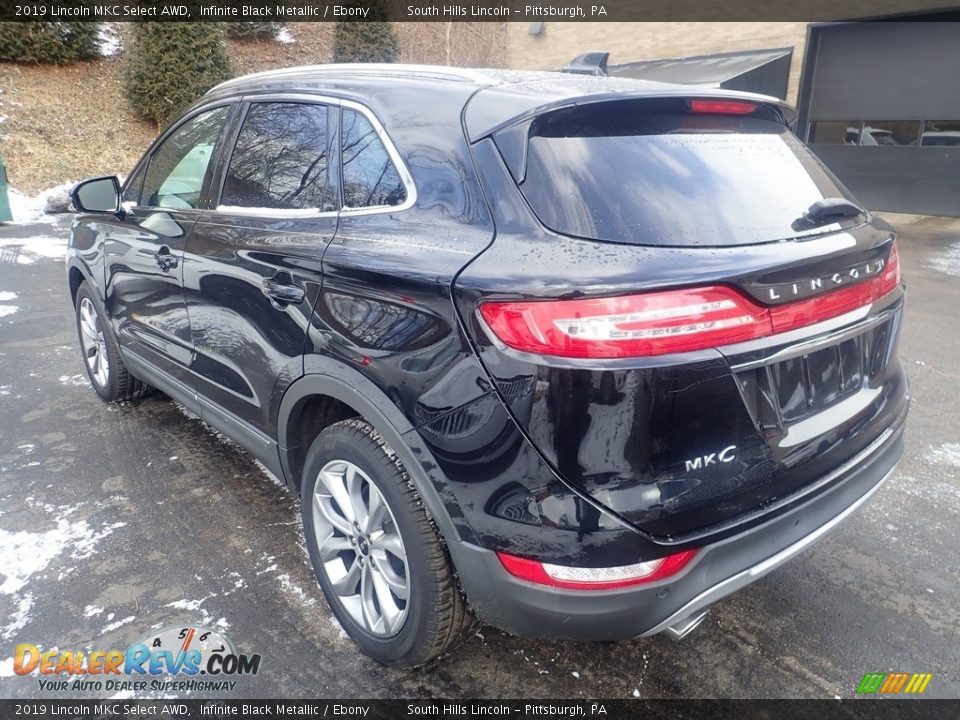 2019 Lincoln MKC Select AWD Infinite Black Metallic / Ebony Photo #2