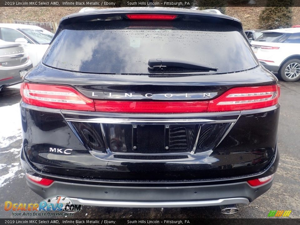 2019 Lincoln MKC Select AWD Infinite Black Metallic / Ebony Photo #3