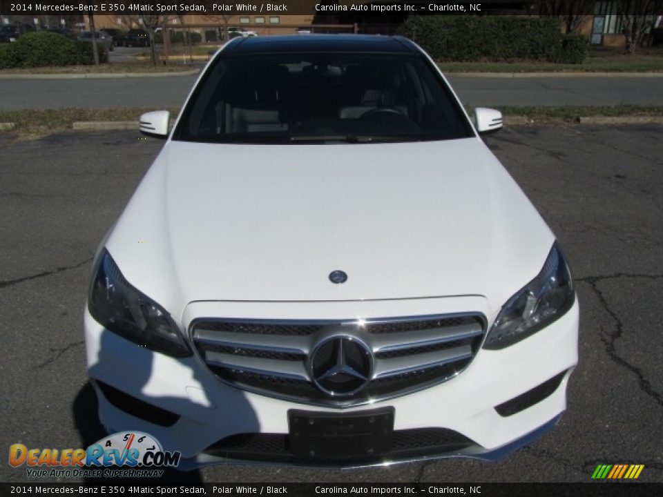 2014 Mercedes-Benz E 350 4Matic Sport Sedan Polar White / Black Photo #5