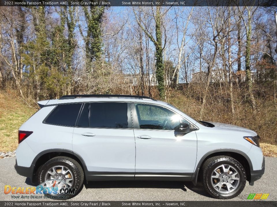 Sonic Gray Pearl 2022 Honda Passport TrailSport AWD Photo #5