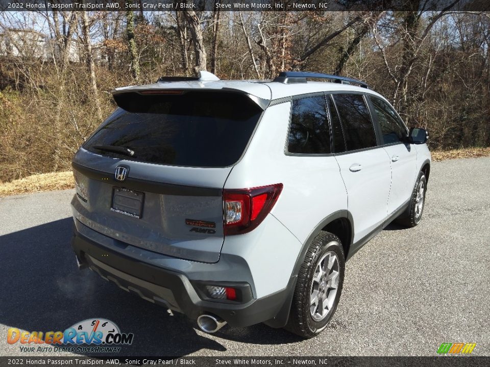 2022 Honda Passport TrailSport AWD Sonic Gray Pearl / Black Photo #6