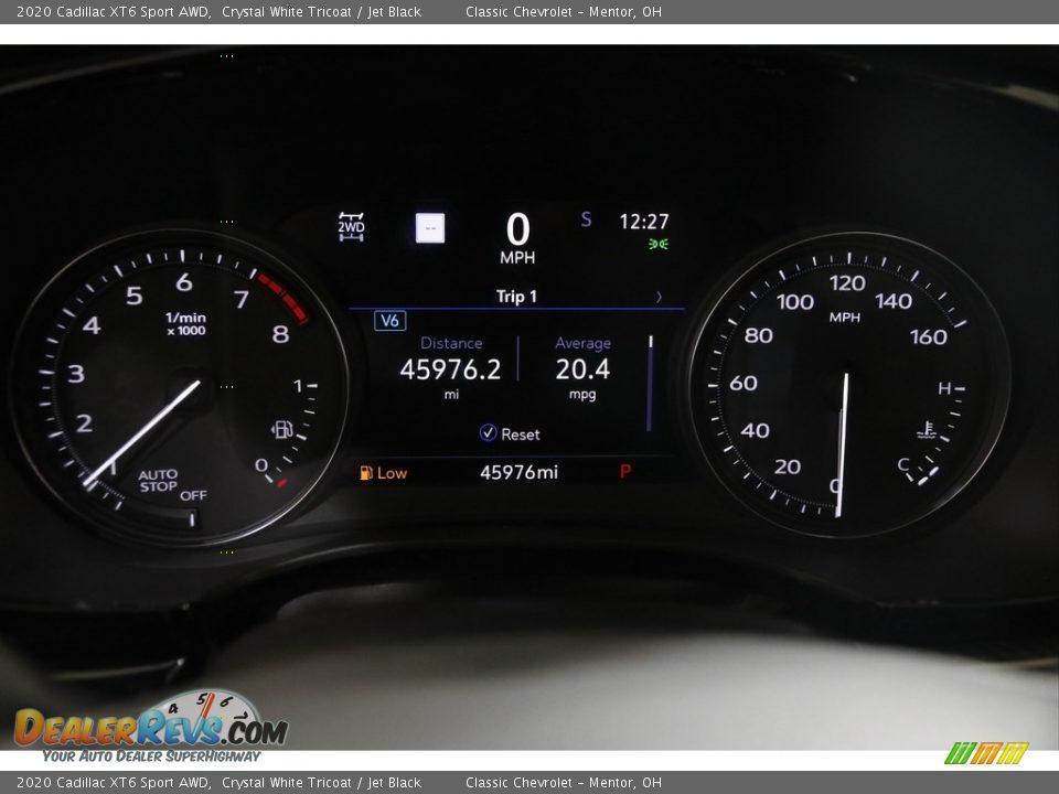 2020 Cadillac XT6 Sport AWD Gauges Photo #8