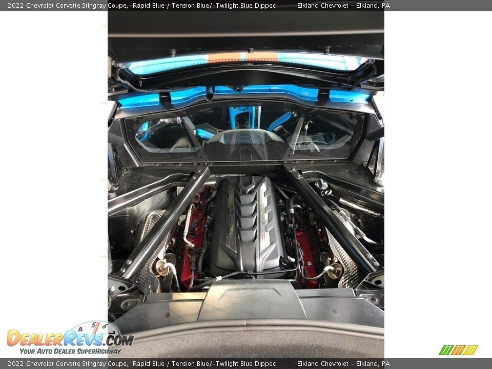 2022 Chevrolet Corvette Stingray Coupe 6.2 Liter DI OHV 16-Valve VVT LT1 V8 Engine Photo #8