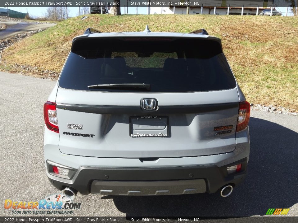 2022 Honda Passport TrailSport AWD Sonic Gray Pearl / Black Photo #7