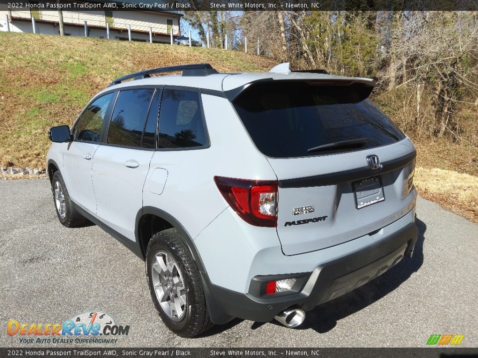 Sonic Gray Pearl 2022 Honda Passport TrailSport AWD Photo #8