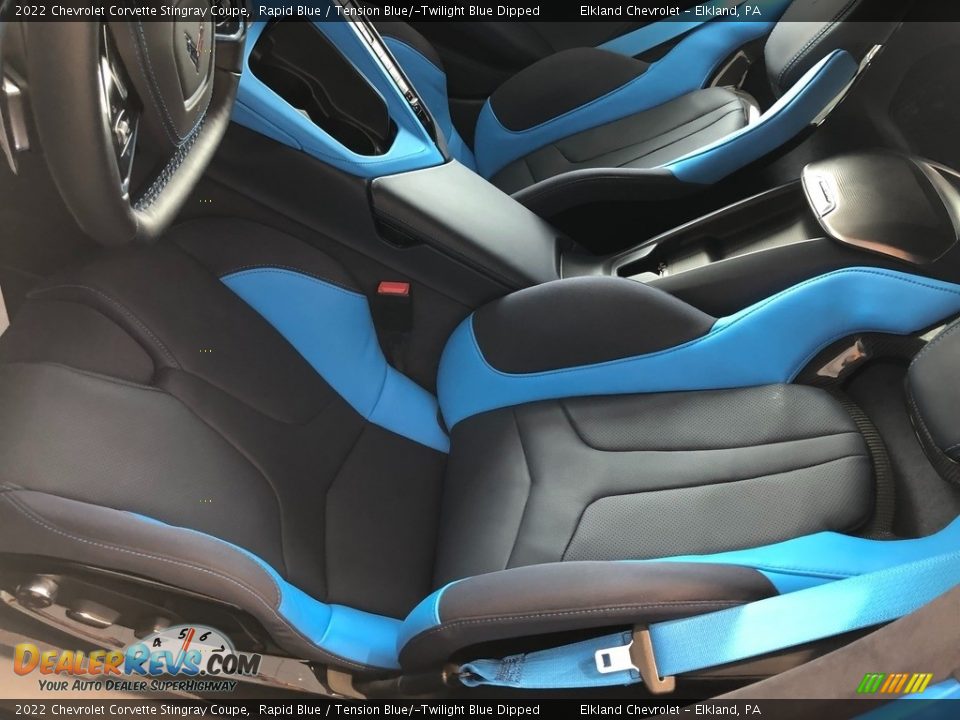 Front Seat of 2022 Chevrolet Corvette Stingray Coupe Photo #11