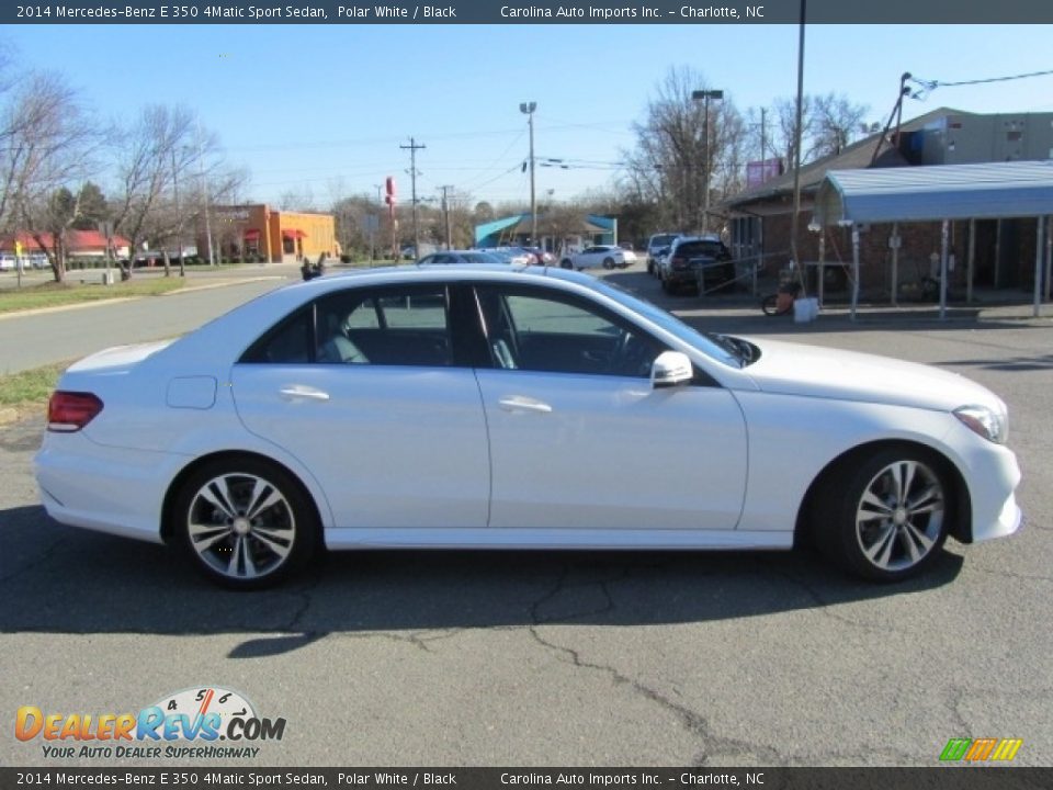 2014 Mercedes-Benz E 350 4Matic Sport Sedan Polar White / Black Photo #11