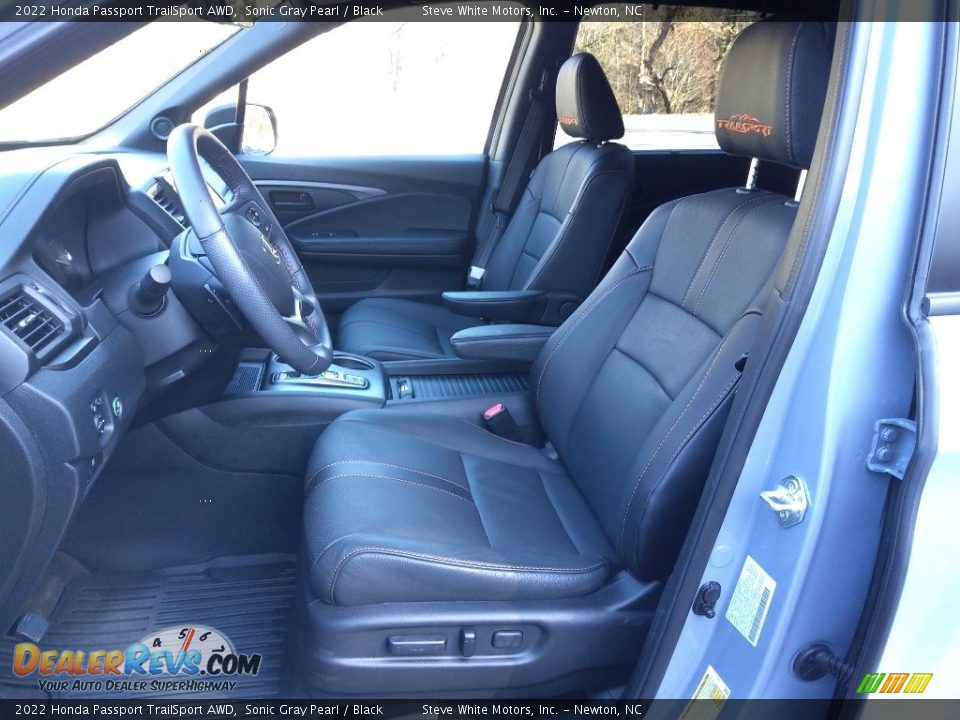 Front Seat of 2022 Honda Passport TrailSport AWD Photo #10