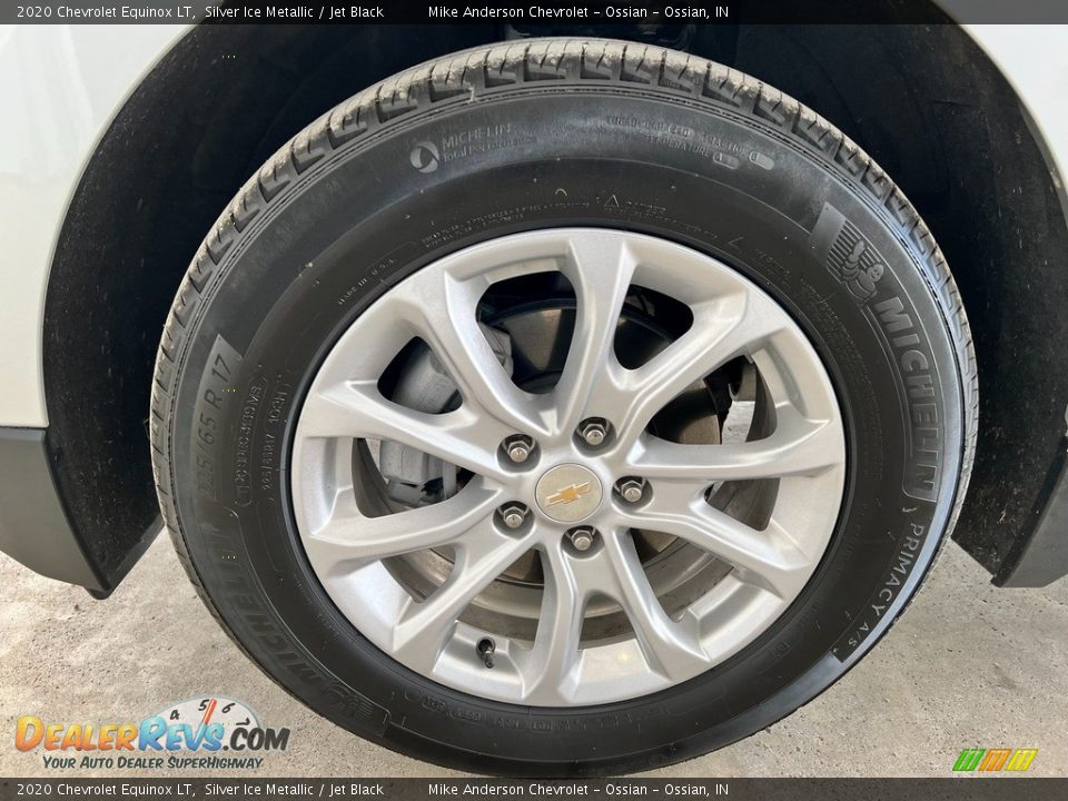 2020 Chevrolet Equinox LT Silver Ice Metallic / Jet Black Photo #12