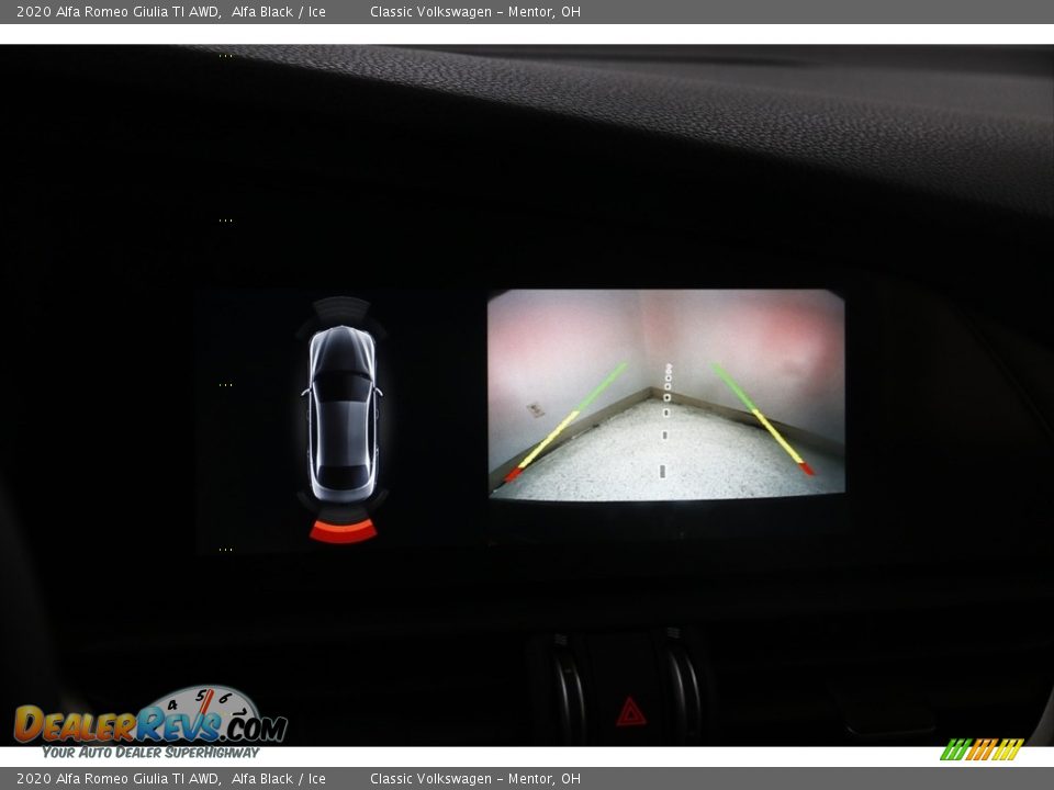 2020 Alfa Romeo Giulia TI AWD Alfa Black / Ice Photo #15