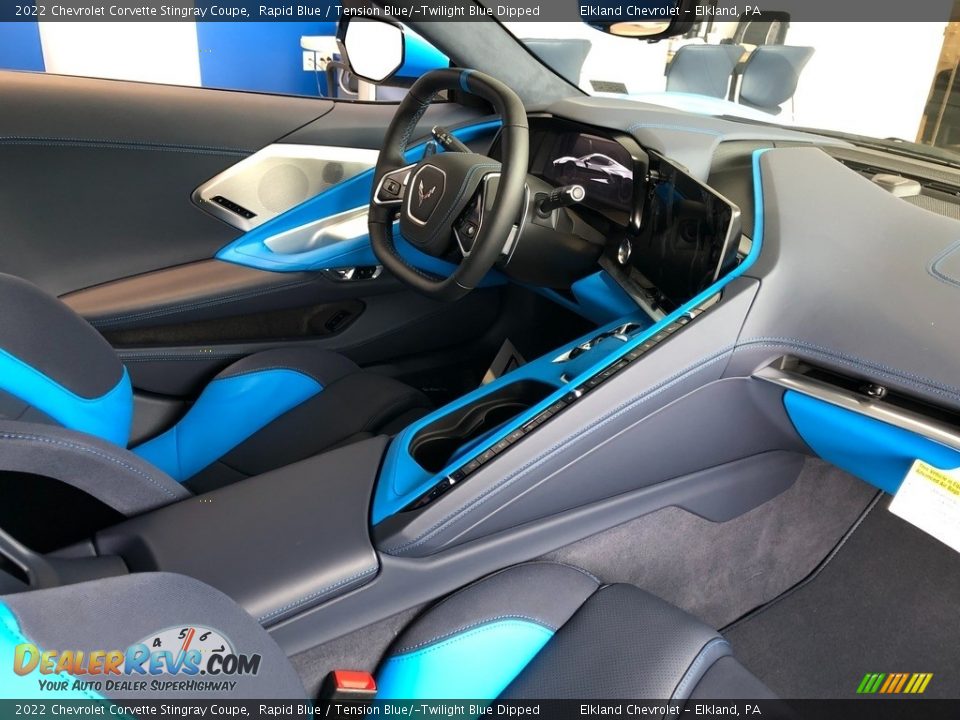 Dashboard of 2022 Chevrolet Corvette Stingray Coupe Photo #16