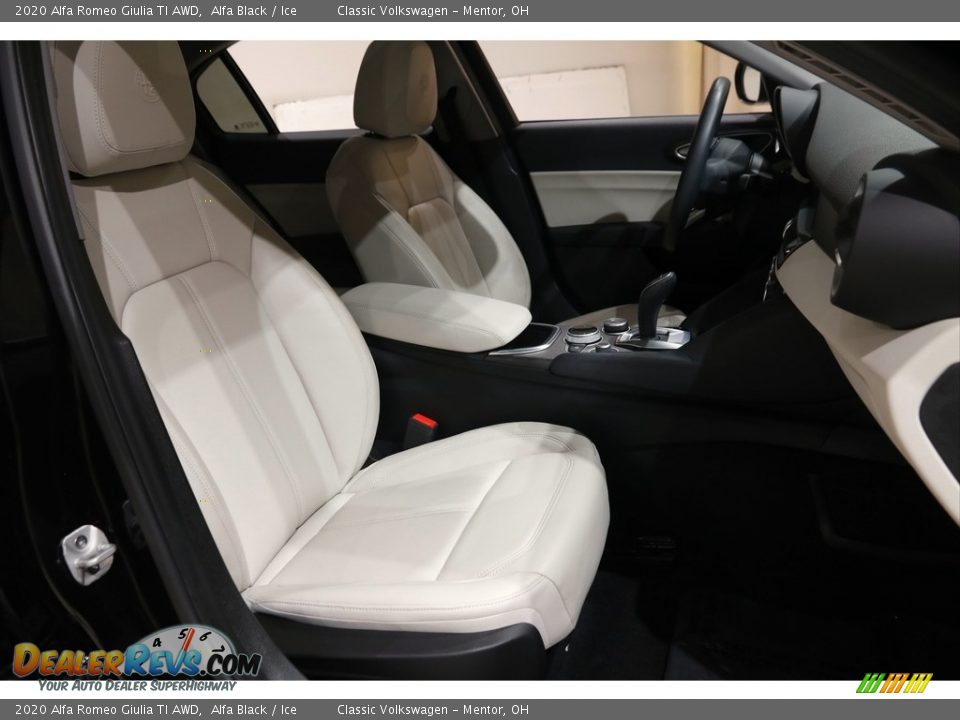 2020 Alfa Romeo Giulia TI AWD Alfa Black / Ice Photo #18