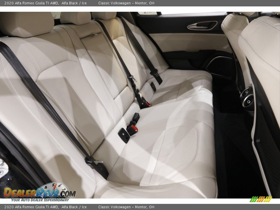 2020 Alfa Romeo Giulia TI AWD Alfa Black / Ice Photo #19