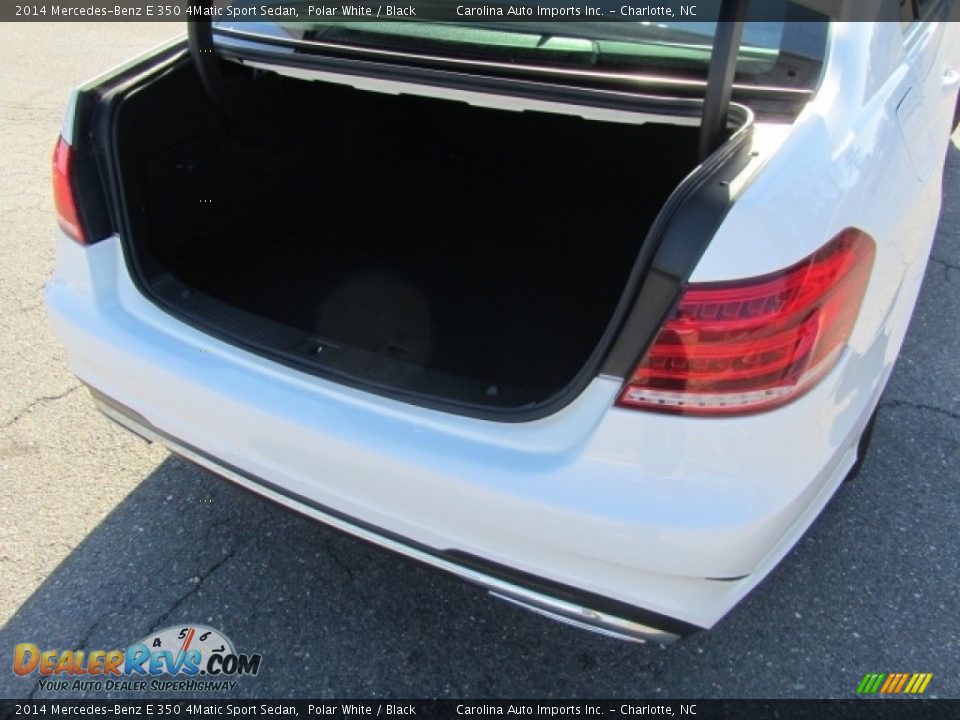 2014 Mercedes-Benz E 350 4Matic Sport Sedan Polar White / Black Photo #21