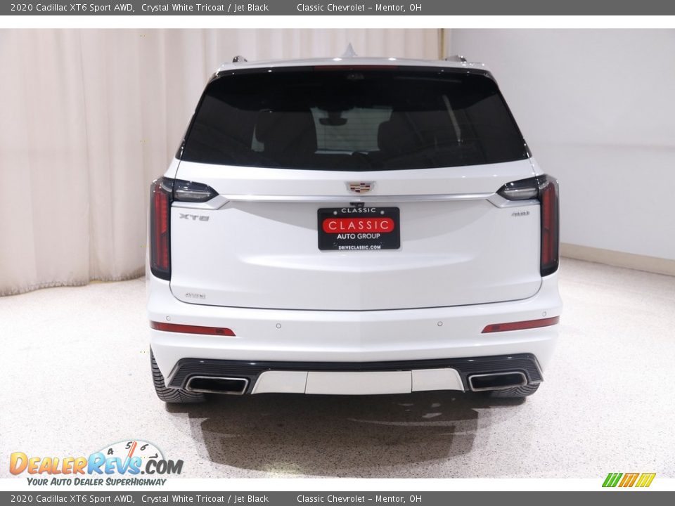 2020 Cadillac XT6 Sport AWD Crystal White Tricoat / Jet Black Photo #22