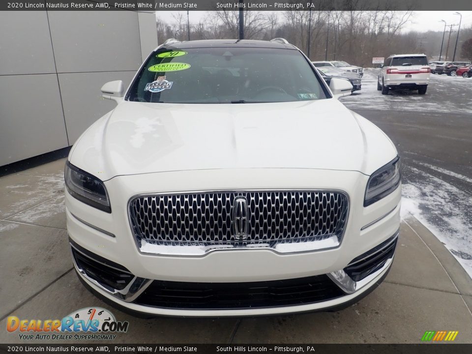 Pristine White 2020 Lincoln Nautilus Reserve AWD Photo #9