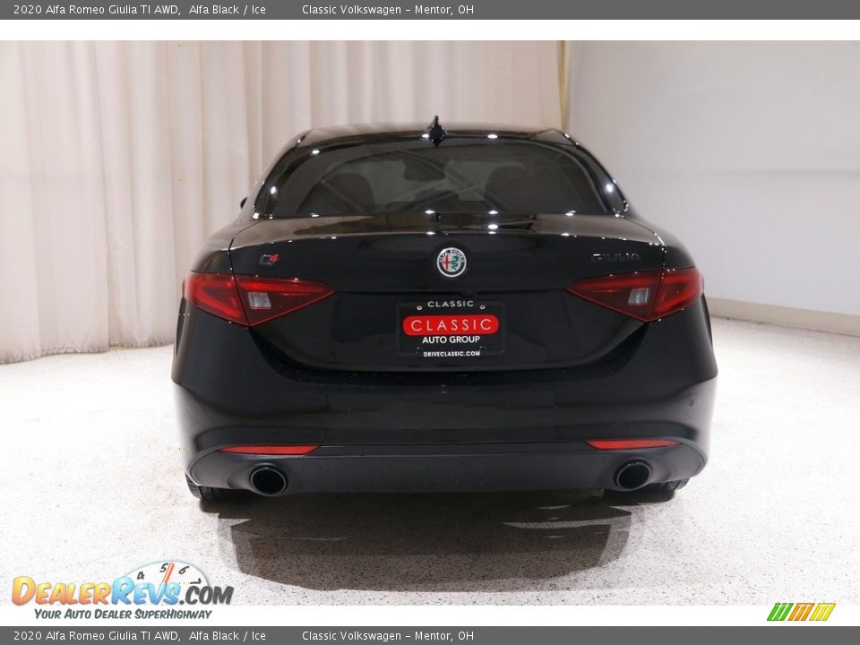 2020 Alfa Romeo Giulia TI AWD Alfa Black / Ice Photo #21