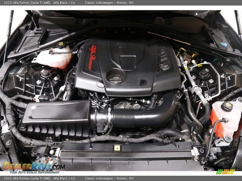 2020 Alfa Romeo Giulia TI AWD Alfa Black / Ice Photo #22