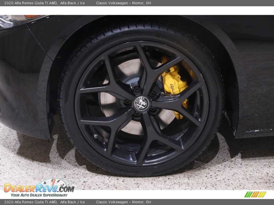 2020 Alfa Romeo Giulia TI AWD Alfa Black / Ice Photo #23