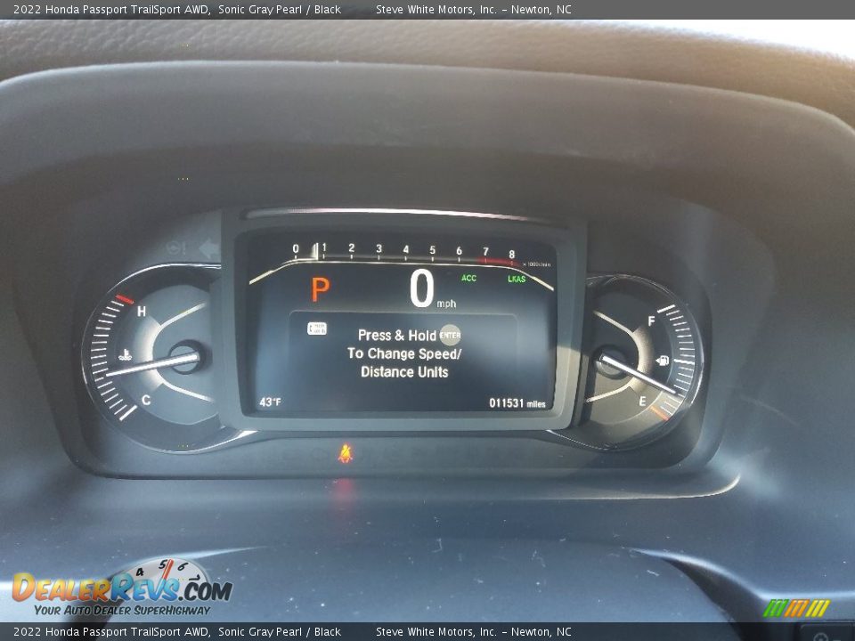 2022 Honda Passport TrailSport AWD Gauges Photo #20