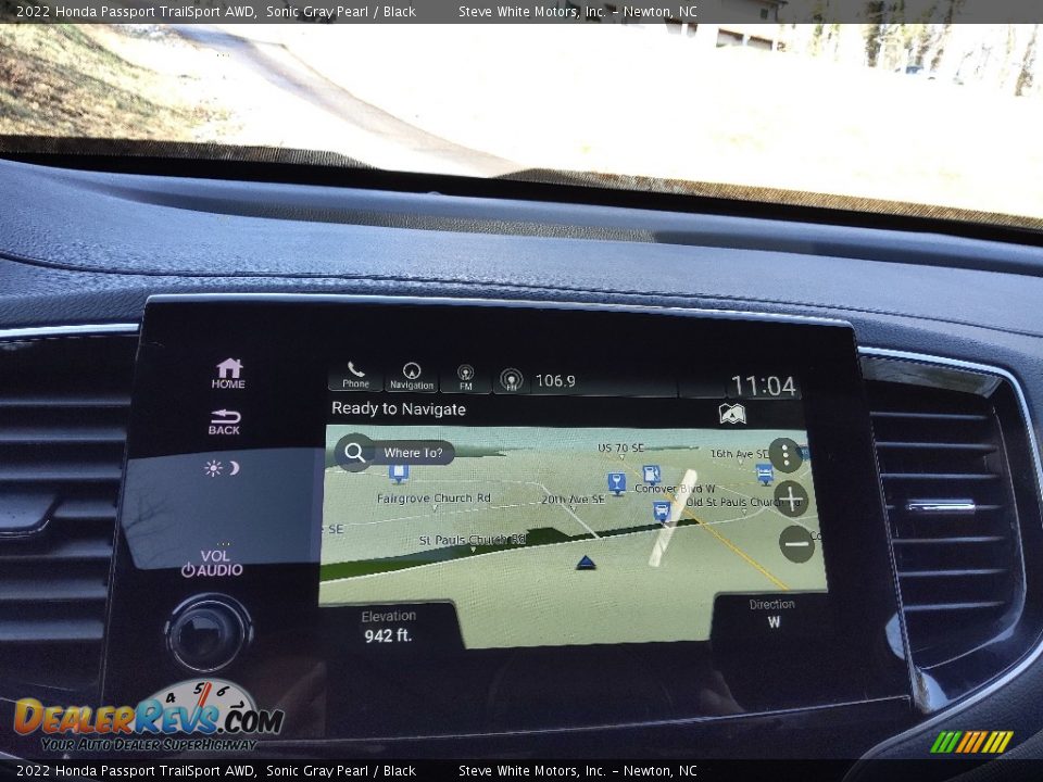 Navigation of 2022 Honda Passport TrailSport AWD Photo #22