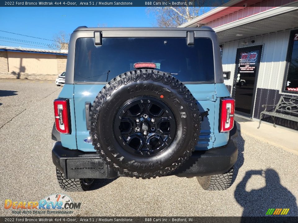 2022 Ford Bronco Wildtrak 4x4 4-Door Area 51 / Medium Sandstone Photo #3