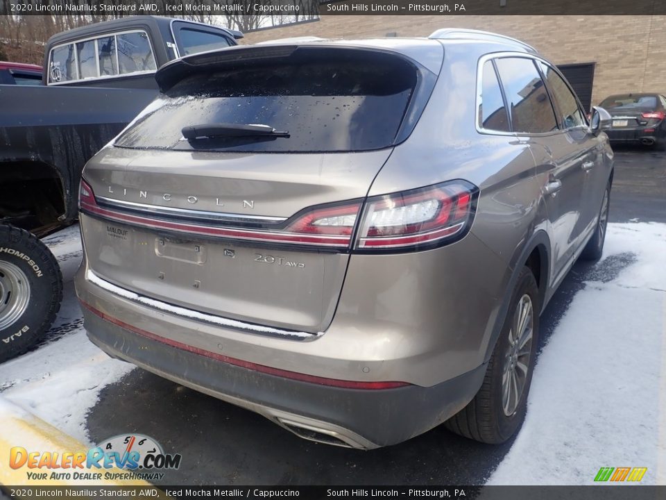 2020 Lincoln Nautilus Standard AWD Iced Mocha Metallic / Cappuccino Photo #4