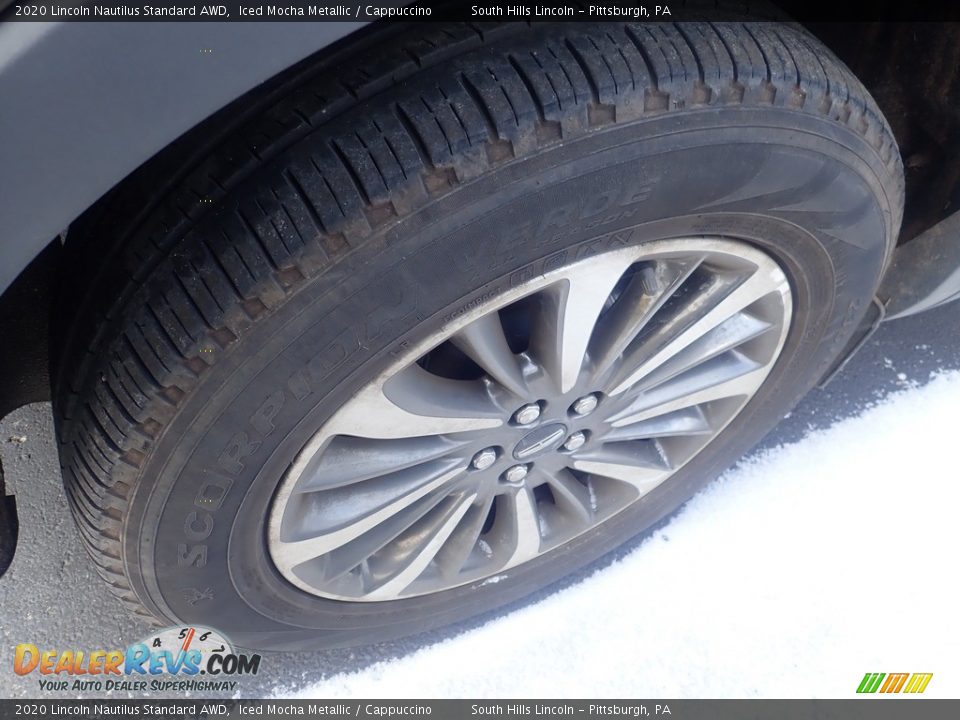 2020 Lincoln Nautilus Standard AWD Iced Mocha Metallic / Cappuccino Photo #5