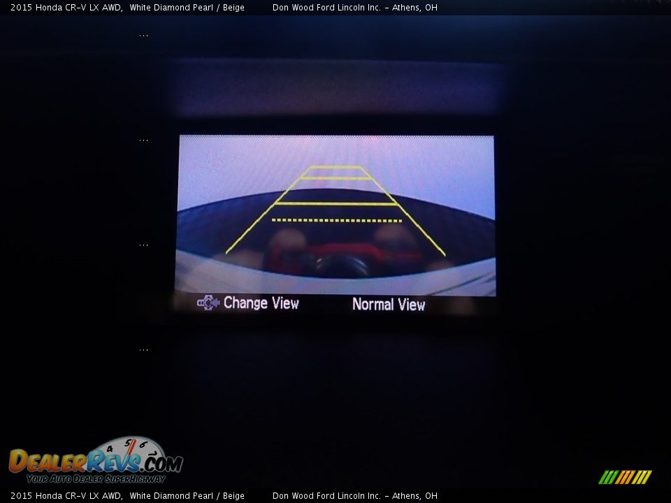 2015 Honda CR-V LX AWD White Diamond Pearl / Beige Photo #2