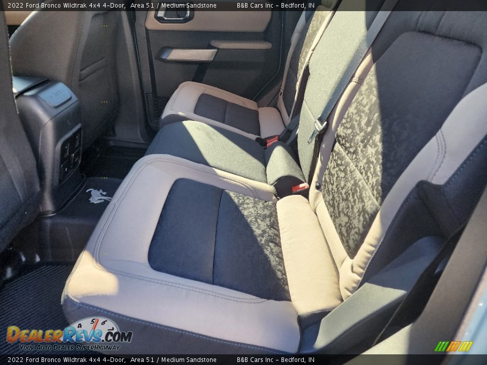 Rear Seat of 2022 Ford Bronco Wildtrak 4x4 4-Door Photo #22