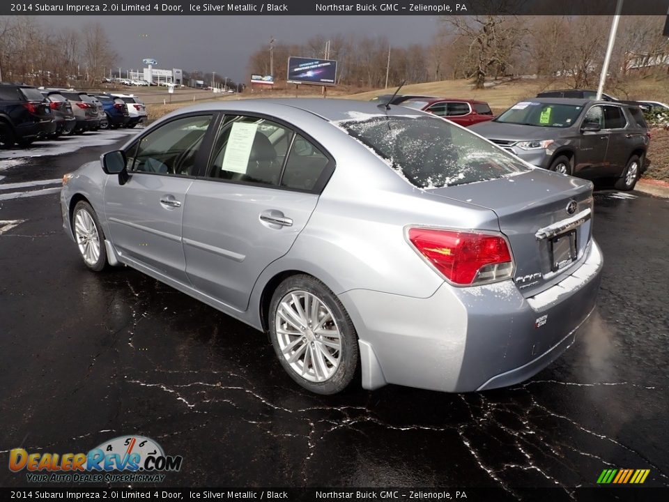 2014 Subaru Impreza 2.0i Limited 4 Door Ice Silver Metallic / Black Photo #3