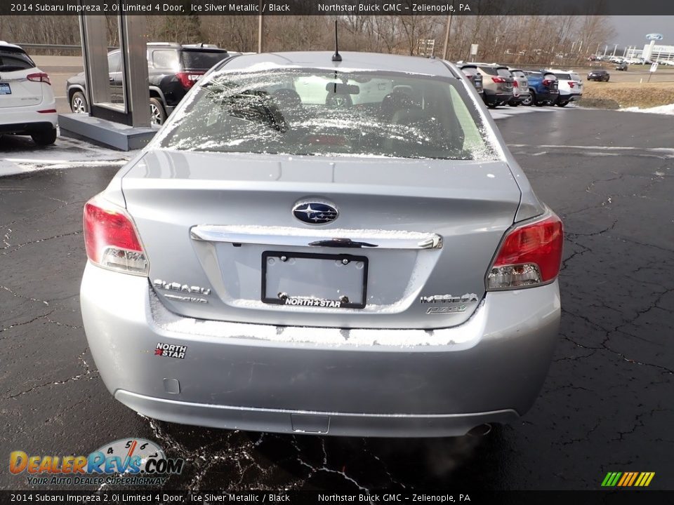 2014 Subaru Impreza 2.0i Limited 4 Door Ice Silver Metallic / Black Photo #5