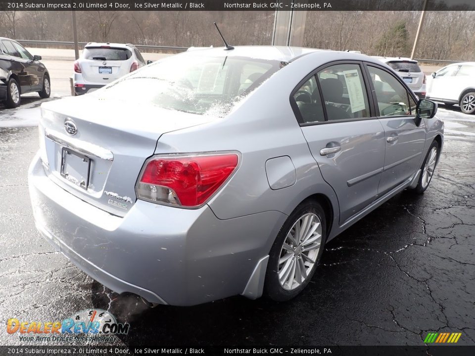 2014 Subaru Impreza 2.0i Limited 4 Door Ice Silver Metallic / Black Photo #6