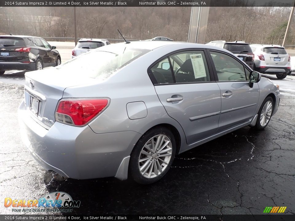 2014 Subaru Impreza 2.0i Limited 4 Door Ice Silver Metallic / Black Photo #7