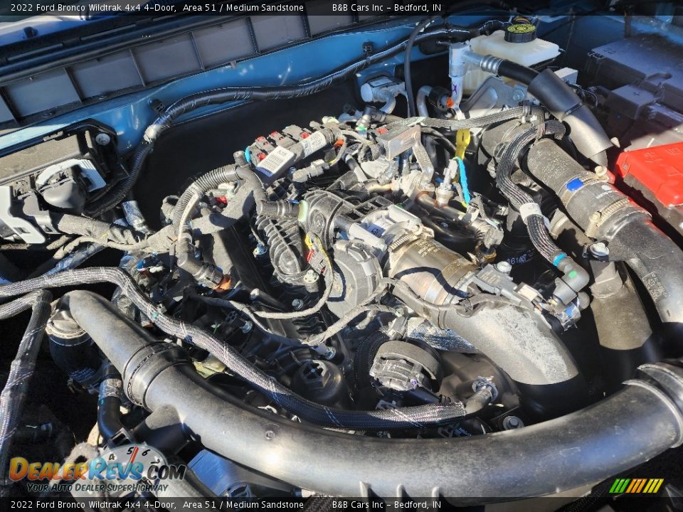 2022 Ford Bronco Wildtrak 4x4 4-Door 2.7 Liter Turbocharged DOHC 24-Valve Ti-VCT EcoBoost V6 Engine Photo #31