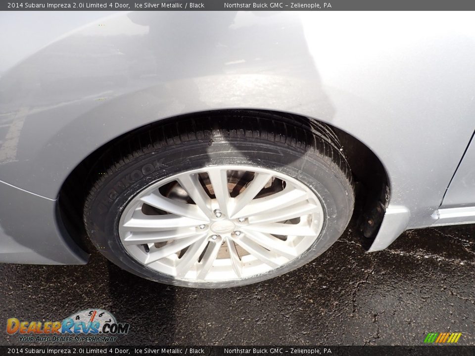 2014 Subaru Impreza 2.0i Limited 4 Door Ice Silver Metallic / Black Photo #13