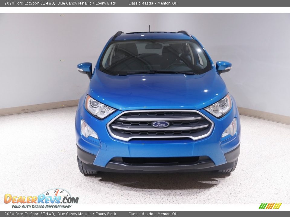 2020 Ford EcoSport SE 4WD Blue Candy Metallic / Ebony Black Photo #2