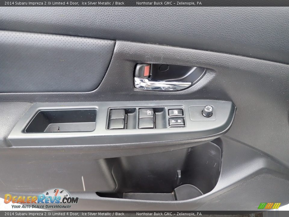 2014 Subaru Impreza 2.0i Limited 4 Door Ice Silver Metallic / Black Photo #20