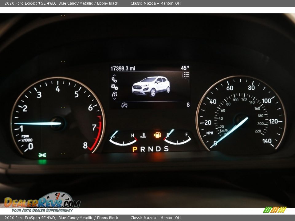 2020 Ford EcoSport SE 4WD Blue Candy Metallic / Ebony Black Photo #8