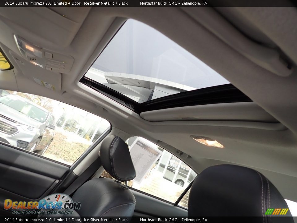2014 Subaru Impreza 2.0i Limited 4 Door Ice Silver Metallic / Black Photo #22