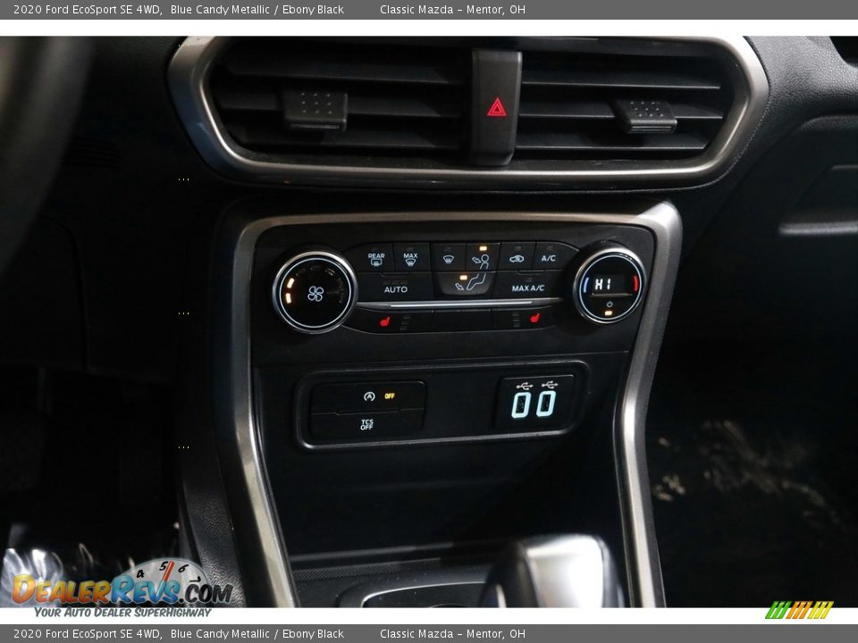 2020 Ford EcoSport SE 4WD Blue Candy Metallic / Ebony Black Photo #13