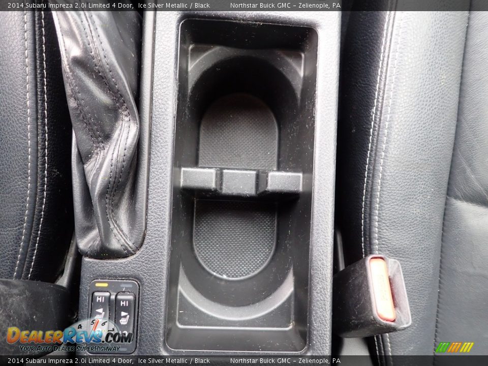 2014 Subaru Impreza 2.0i Limited 4 Door Ice Silver Metallic / Black Photo #26
