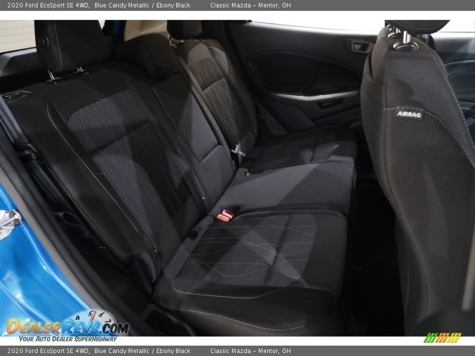 2020 Ford EcoSport SE 4WD Blue Candy Metallic / Ebony Black Photo #16