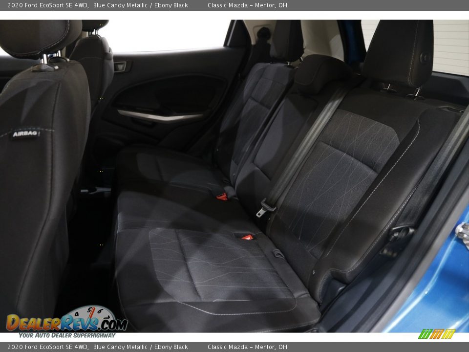 2020 Ford EcoSport SE 4WD Blue Candy Metallic / Ebony Black Photo #17