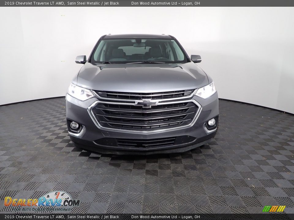 2019 Chevrolet Traverse LT AWD Satin Steel Metallic / Jet Black Photo #5