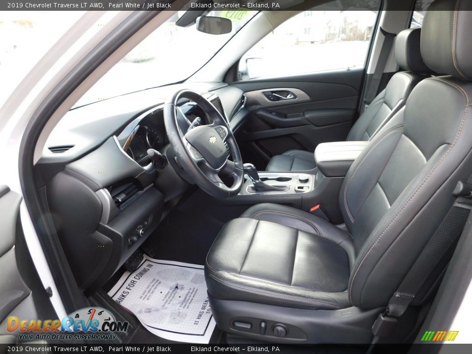 Jet Black Interior - 2019 Chevrolet Traverse LT AWD Photo #18