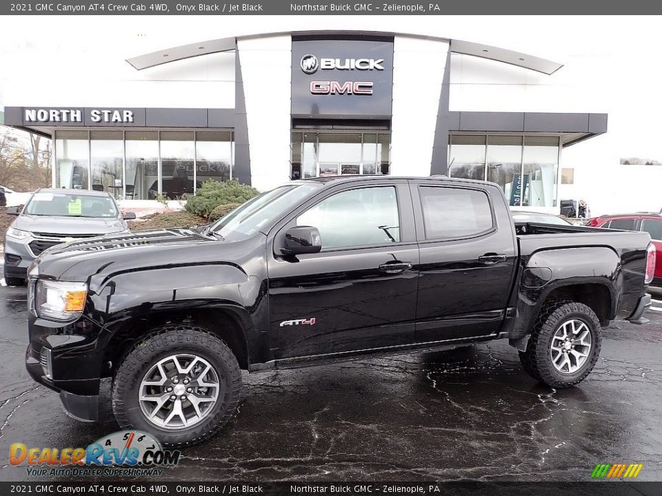 2021 GMC Canyon AT4 Crew Cab 4WD Onyx Black / Jet Black Photo #1