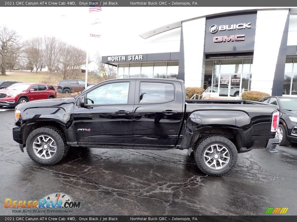 2021 GMC Canyon AT4 Crew Cab 4WD Onyx Black / Jet Black Photo #2