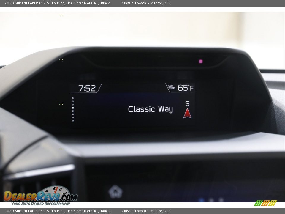 2020 Subaru Forester 2.5i Touring Ice Silver Metallic / Black Photo #12